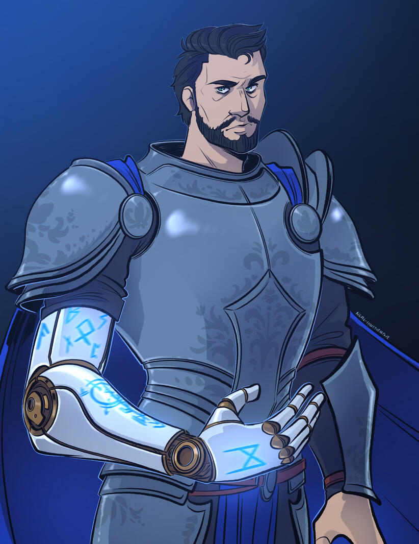 King Theoderich by Neal-Illustrator