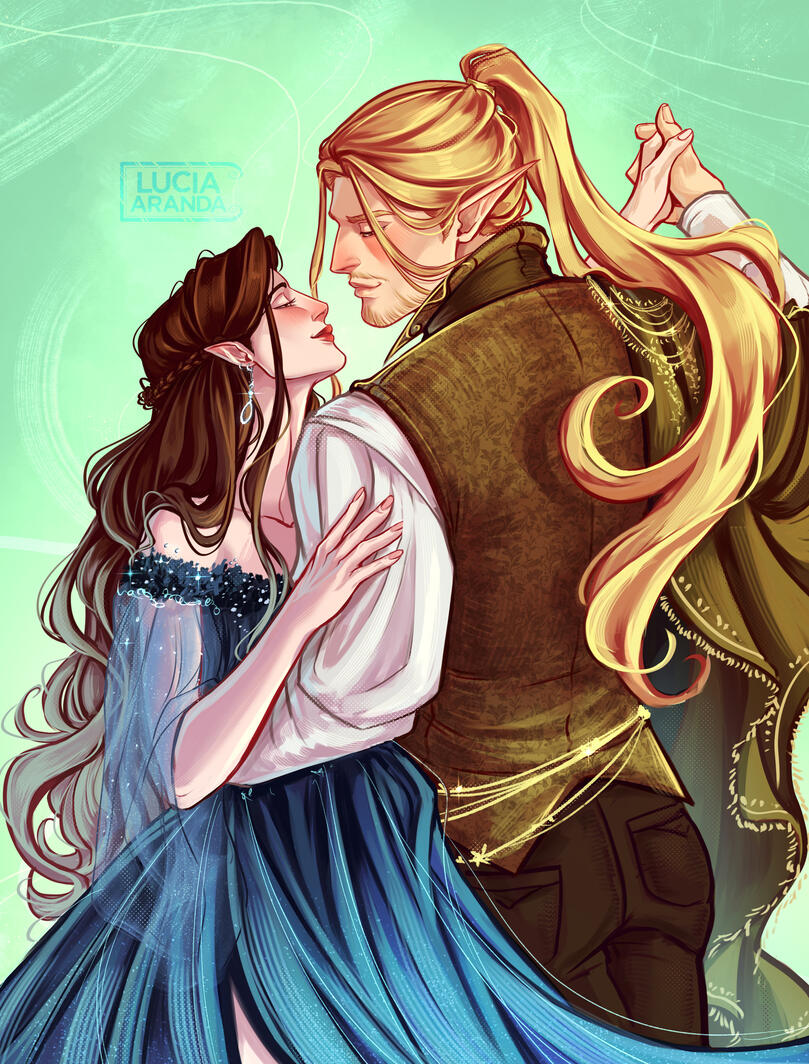 Corim and Galatea by Lucia Arandart